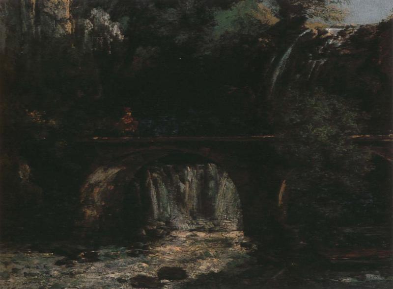 Gustave Courbet Bridge oil painting image